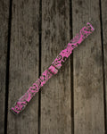 Hawaiian Pink Dog Collar & Leash Set
