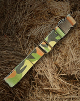 Camo dog leash handmade by Hippie Hound Hut