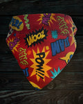 Comic Pow Dog Bandana