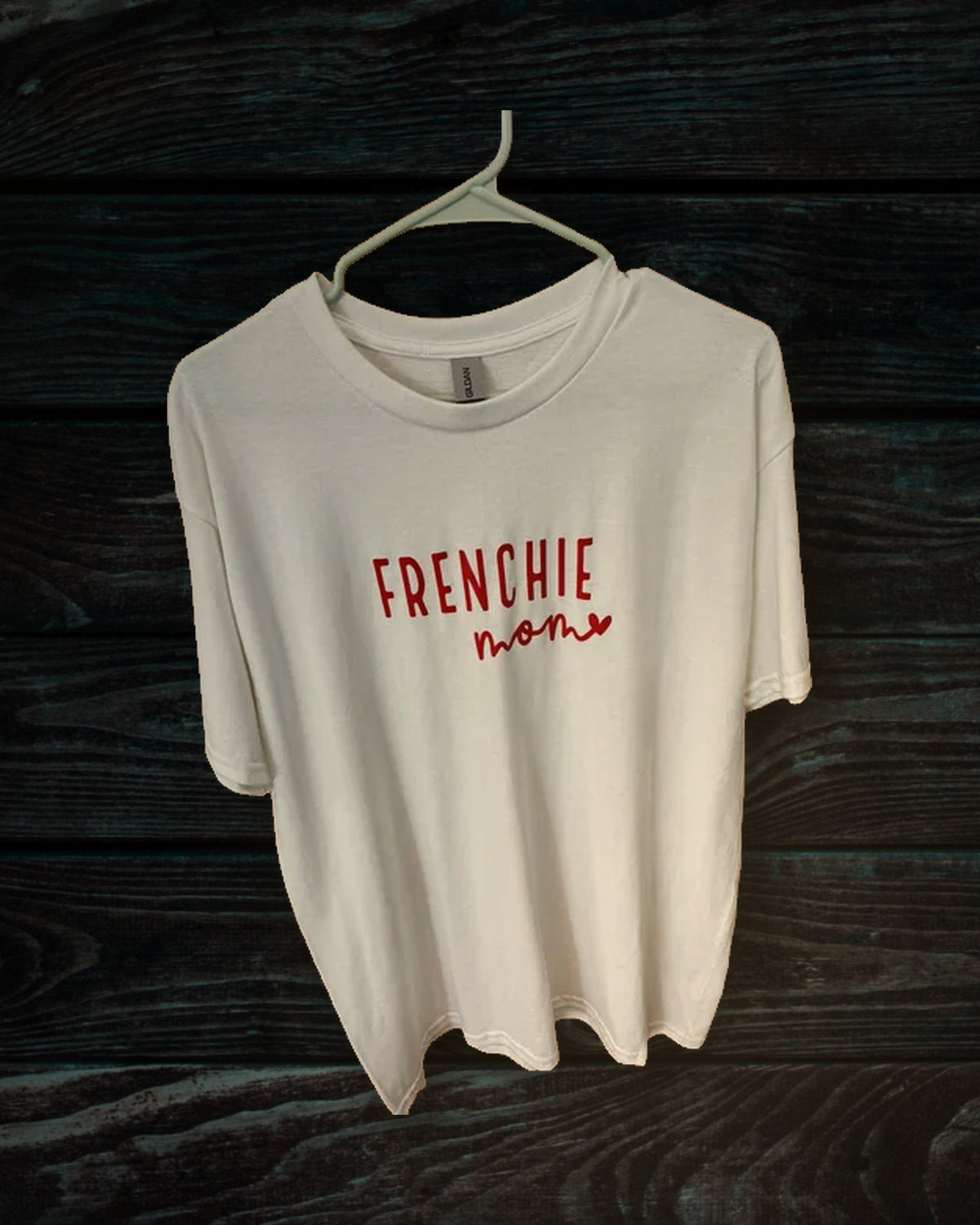 Frenchie Mom T-shirt from Hippie Hound Hut