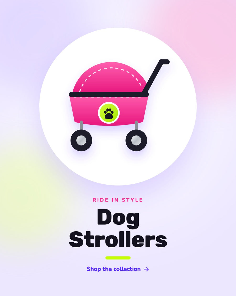 Dog strollers from Hippie Hound Hut